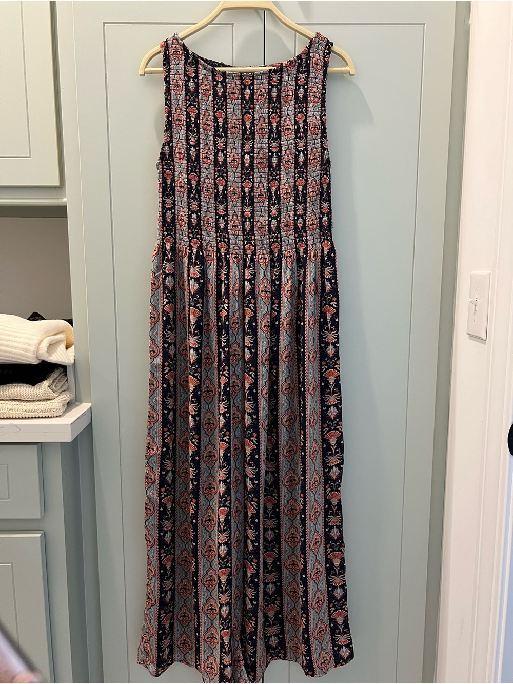 Hill House Home Cosima in Navy Emma Stripe